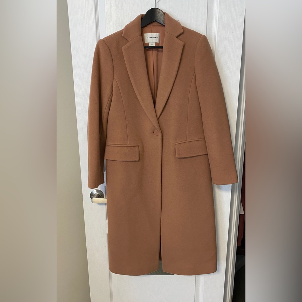 Club monaco rose slim tailor coat small worn once